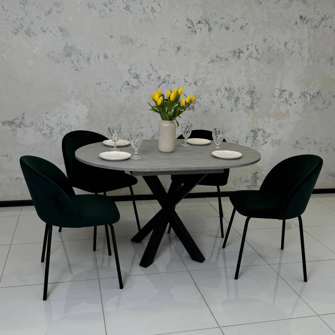Eigen woonkamer voor VIP diner